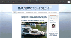 Desktop Screenshot of polen-hausboote.de